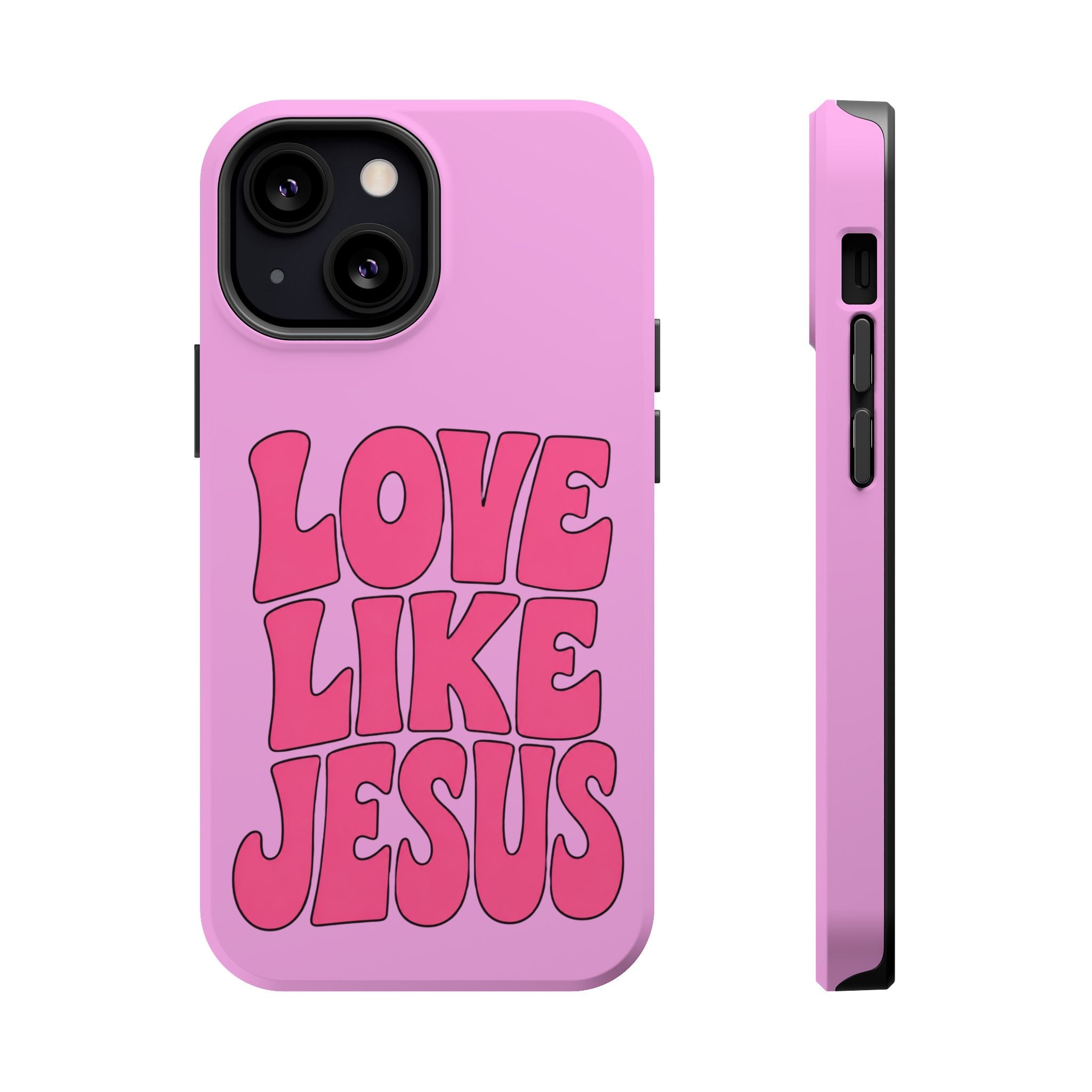 Love Like Jesus Magnetic Phone Case — Impact-Resistant