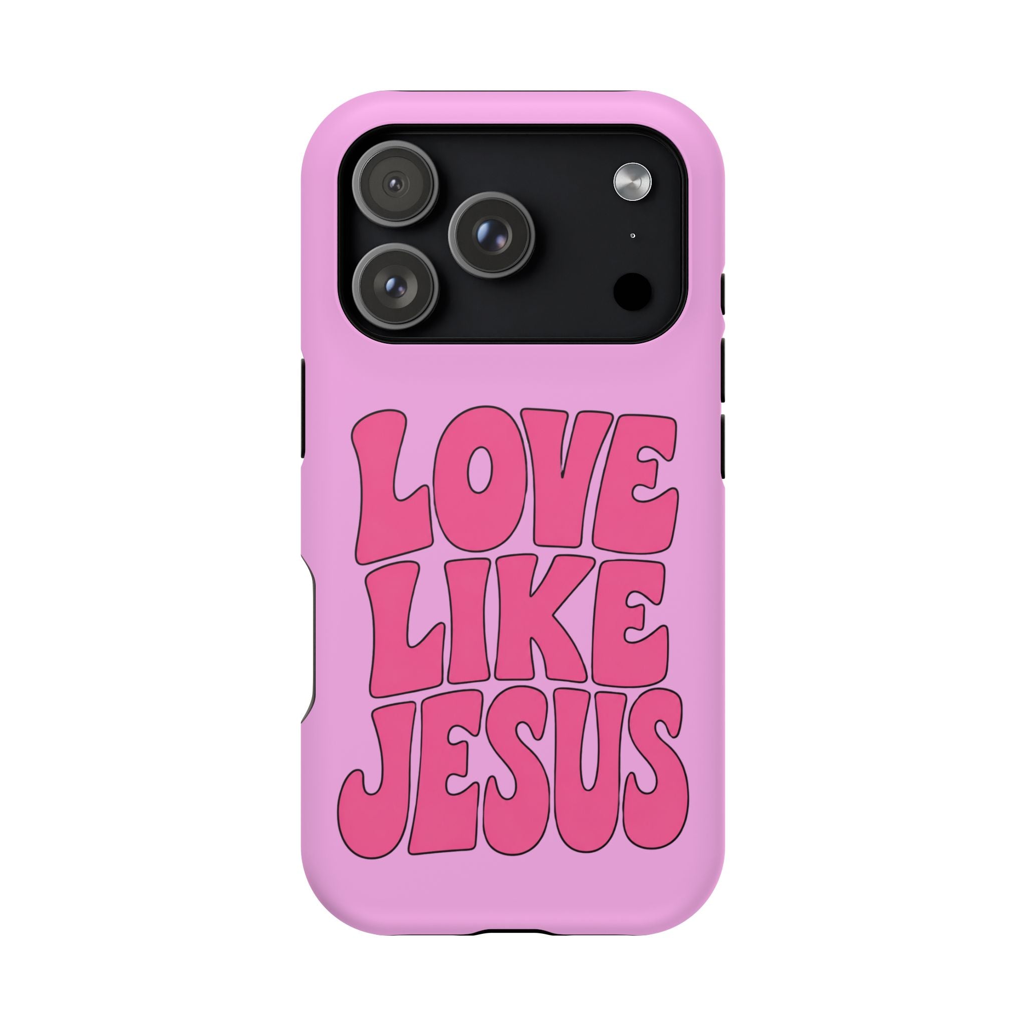 Love Like Jesus Magnetic Phone Case — Impact-Resistant