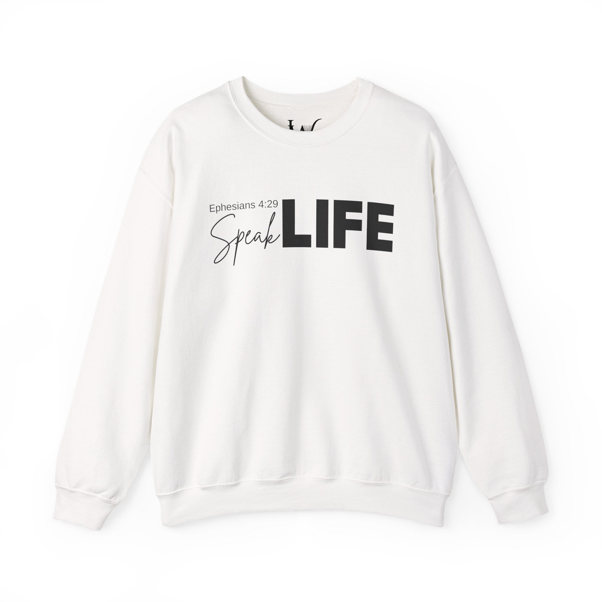 Speak Life Ephesians 4:29 Scripture Crewneck Sweatshirt