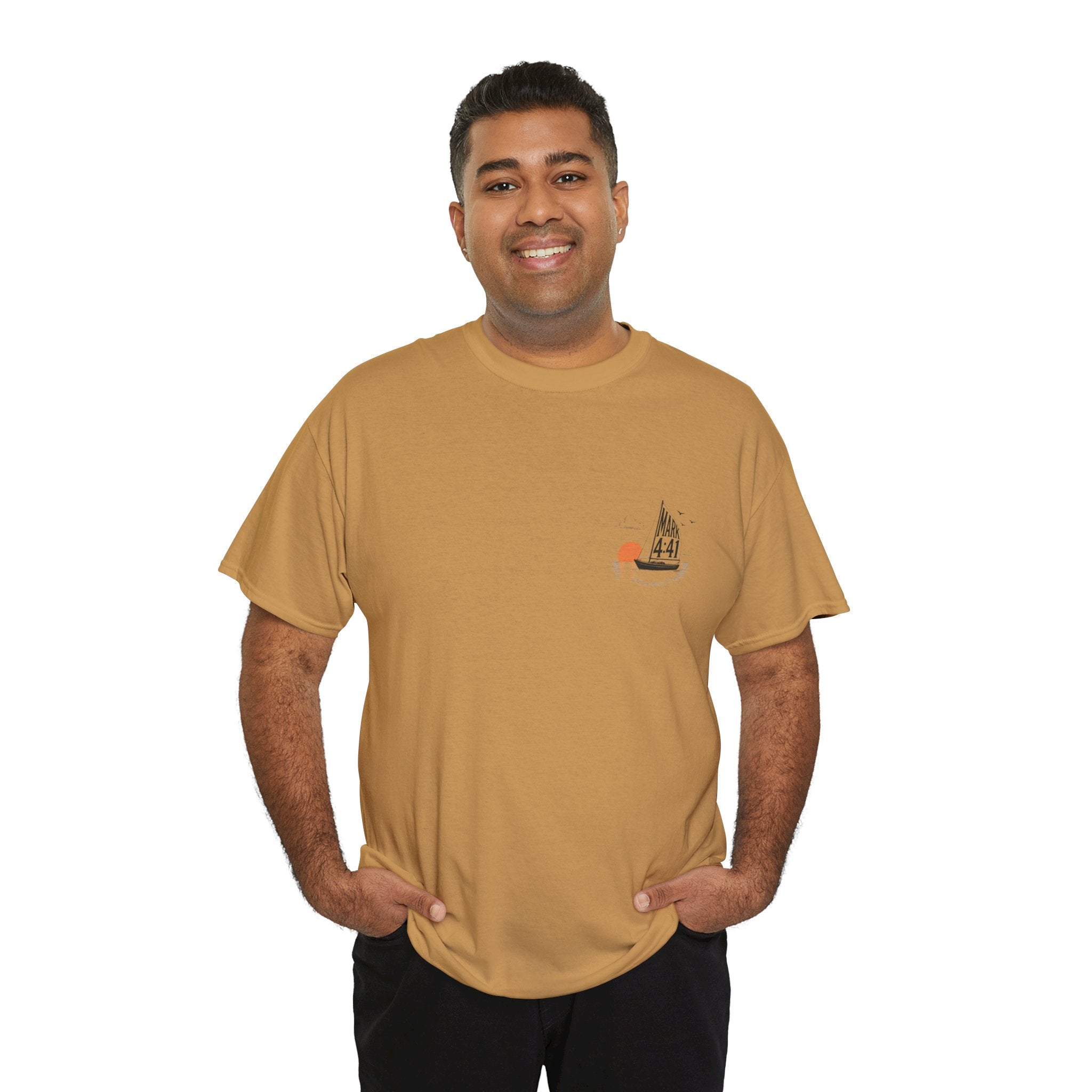 Who Is This That Even the Wind and the Waves Obey Him? - Mark 4:41 Scripture Tee