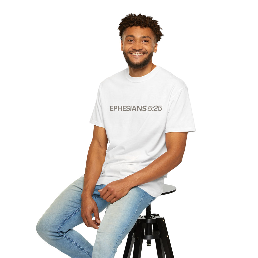 Ephesians 5:25 Scripture T-Shirt — Husbands, Love Your Wives