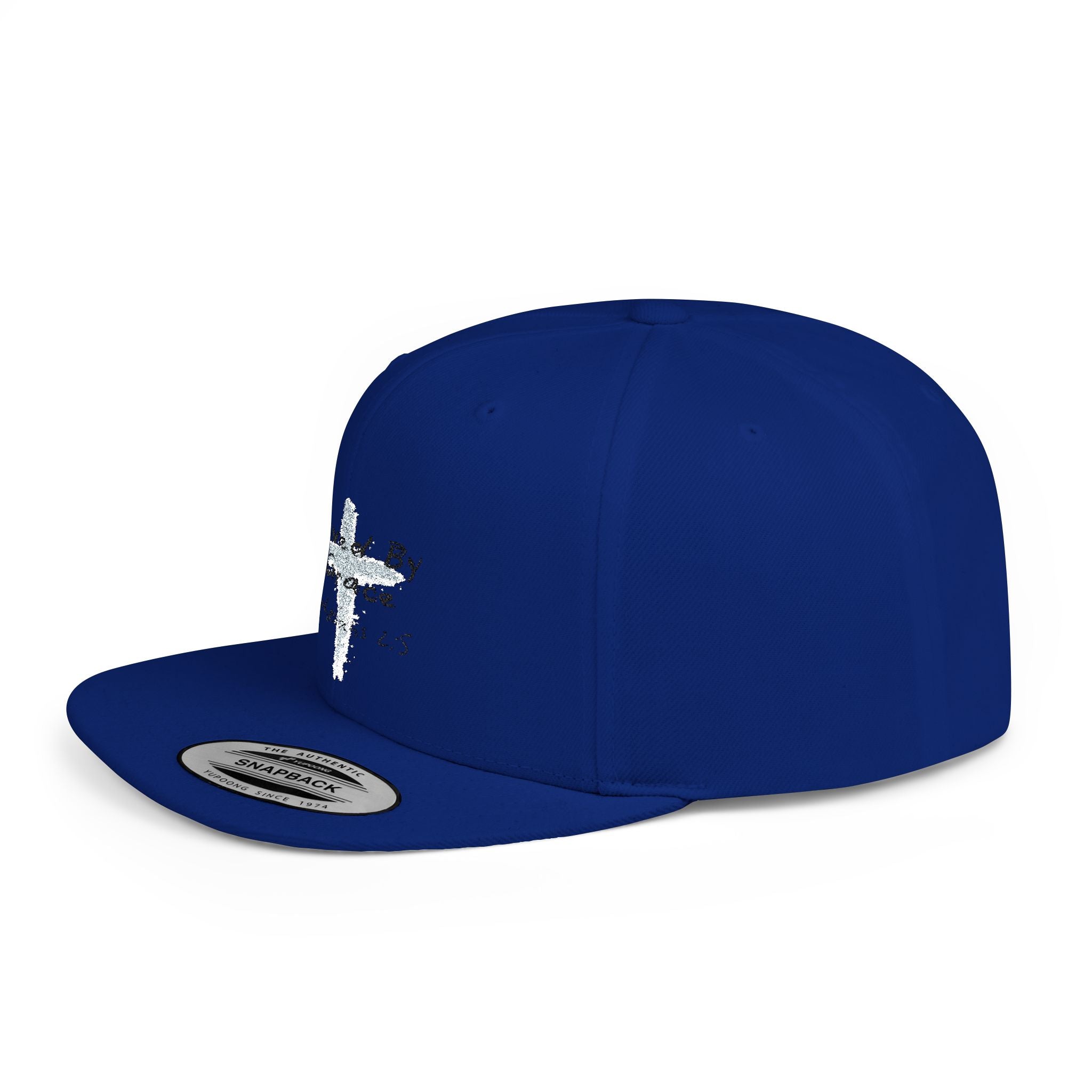 Saved By Grace Ephesians 2:5 Flat Bill Hat