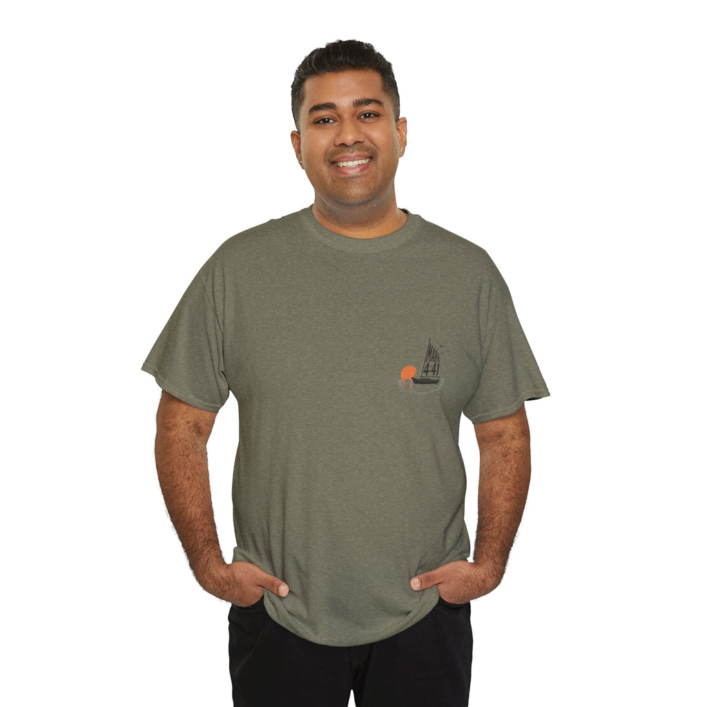 Who Is This That Even the Wind and the Waves Obey Him? - Mark 4:41 Scripture Tee