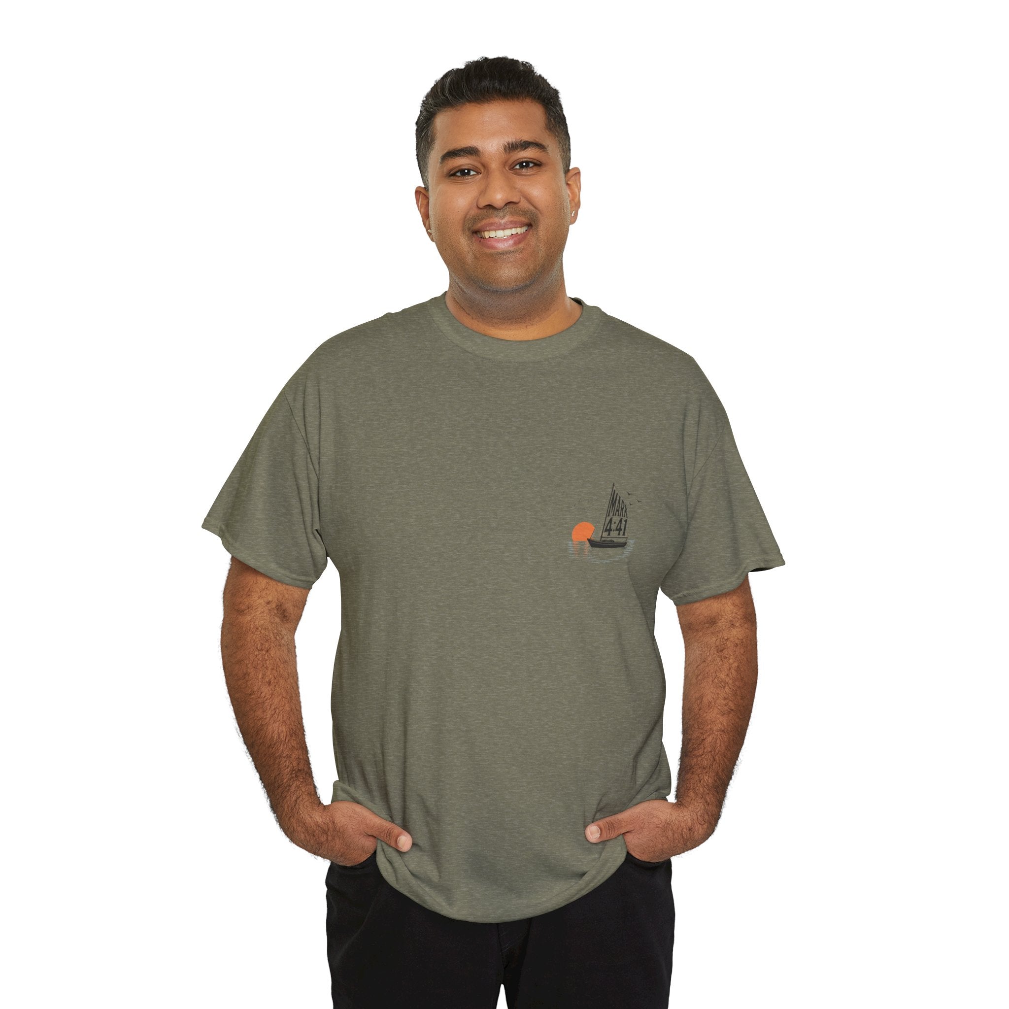 Who Is This That Even the Wind and the Waves Obey Him? - Mark 4:41 Scripture Tee