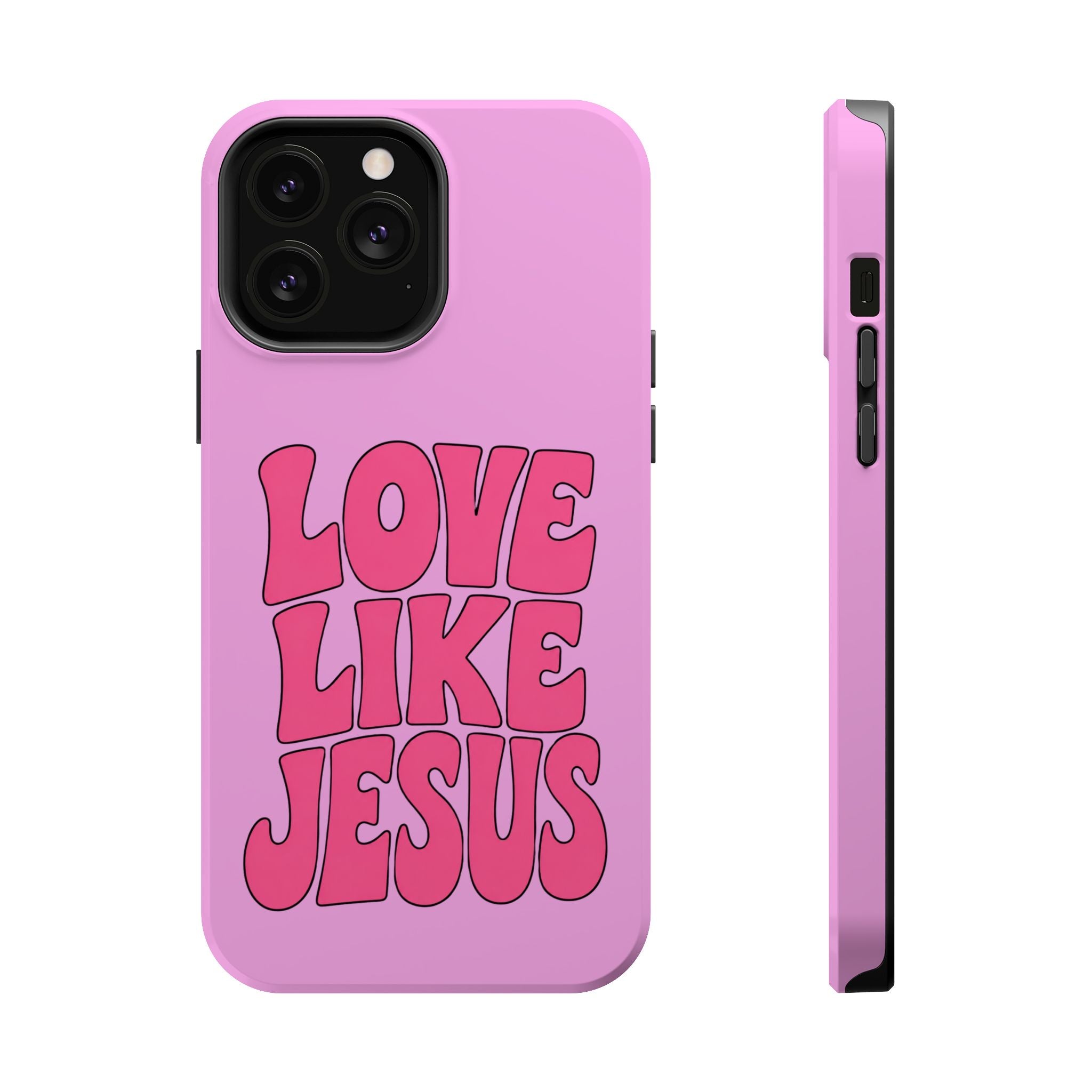 Love Like Jesus Magnetic Phone Case — Impact-Resistant