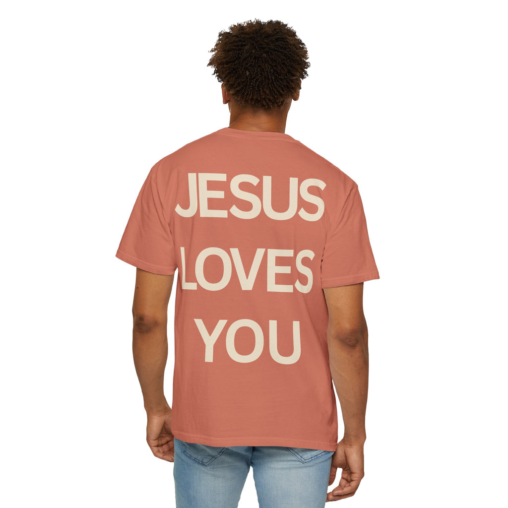 Jesus Loves You Romans 5:8 T-Shirt