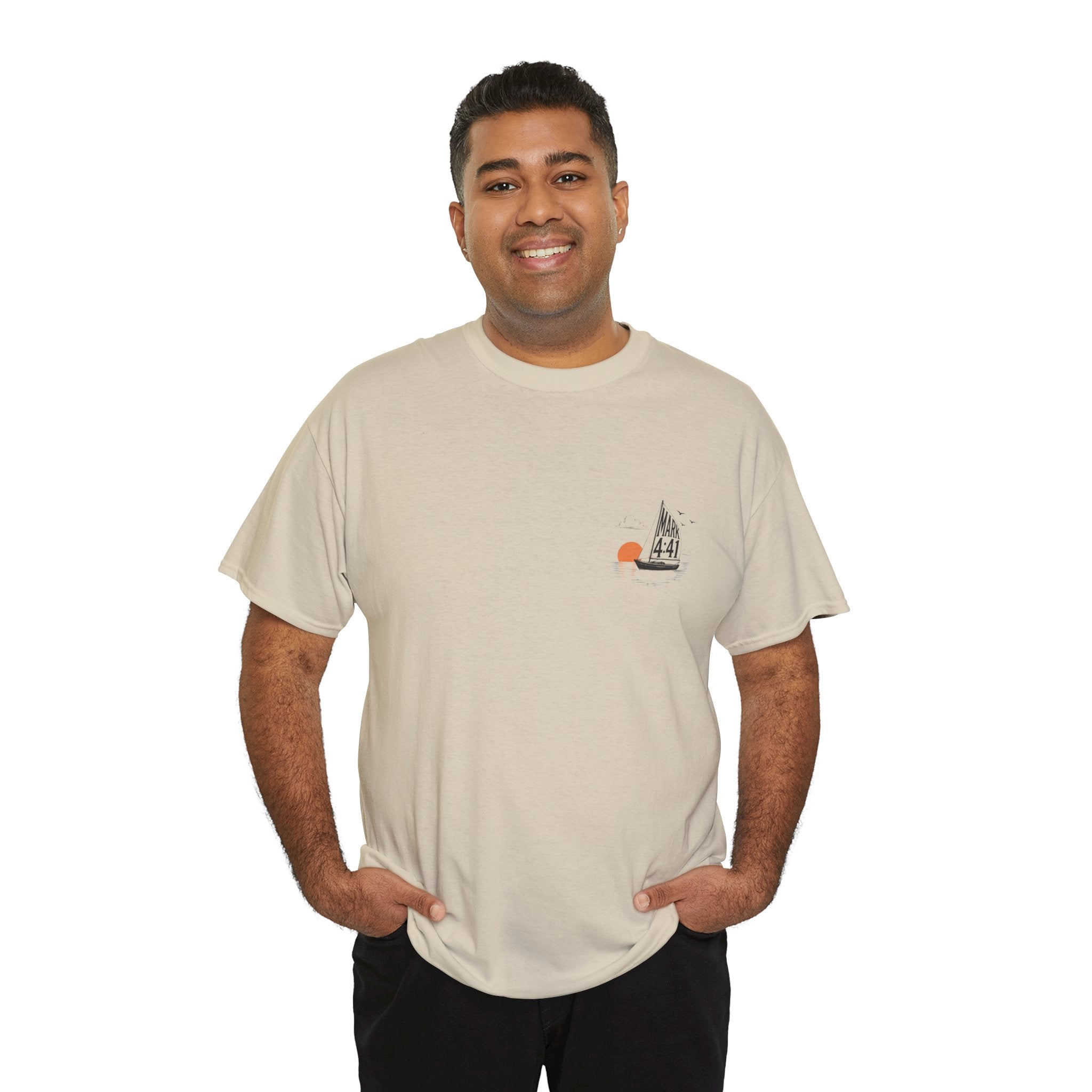 Who Is This That Even the Wind and the Waves Obey Him? - Mark 4:41 Scripture Tee