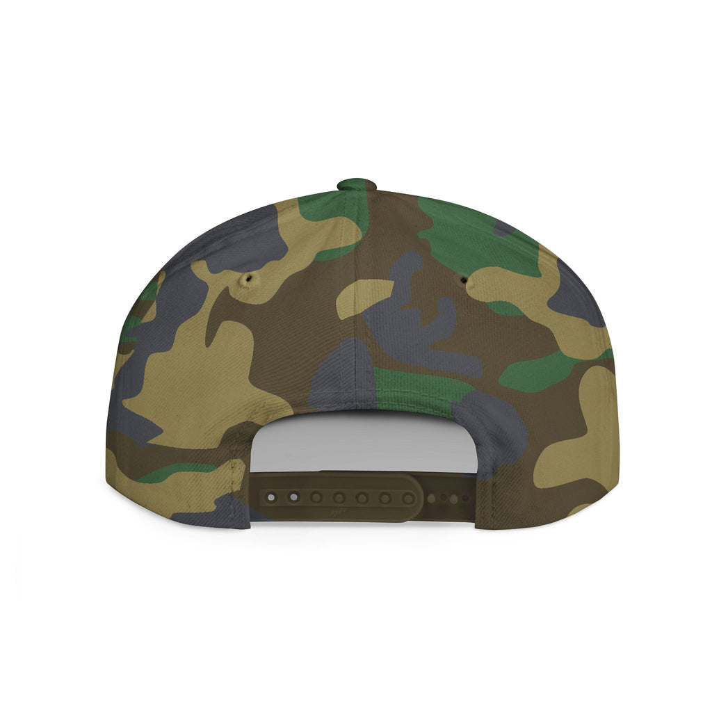 All In Colossians 3:23 Flat Bill Snapback Hat
