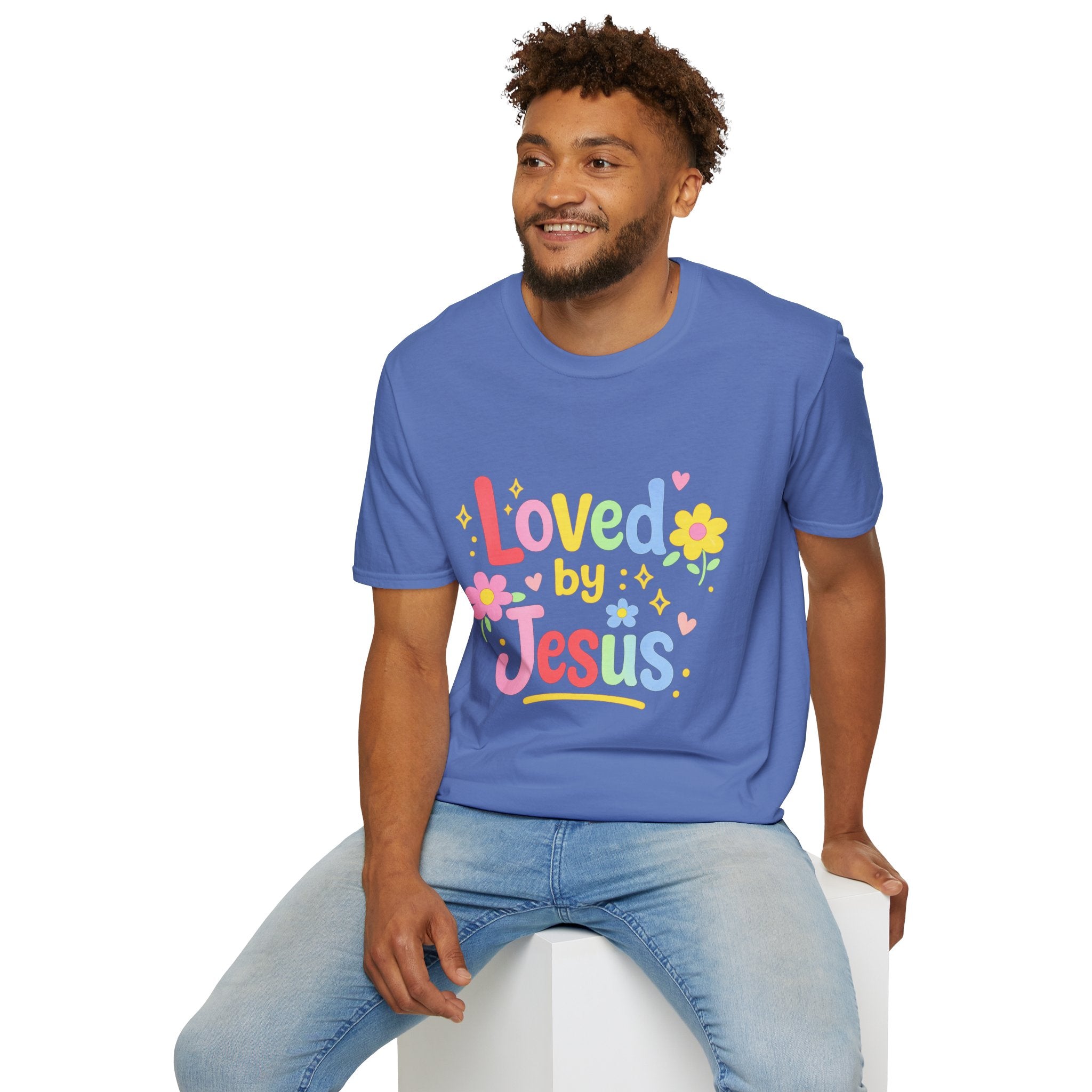 Loved by Jesus Colorful T-Shirt