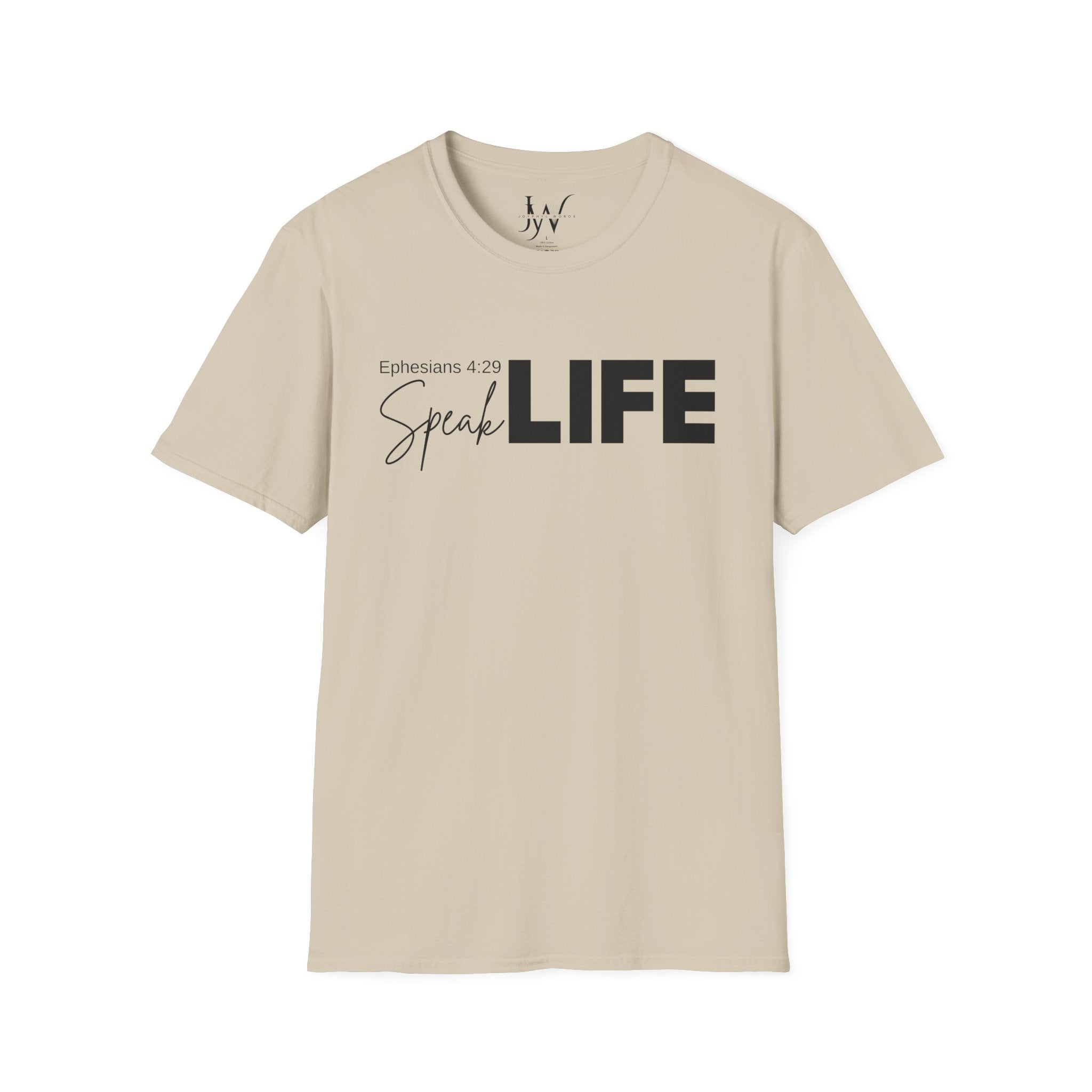 Speak Life Ephesians 4:29 Scripture T-Shirt