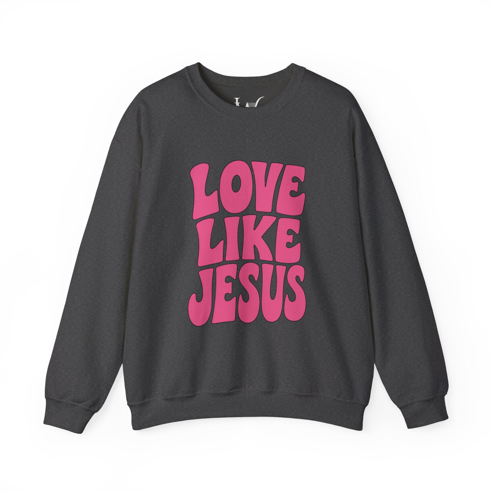 Love Like Jesus Groovy Sweatshirt