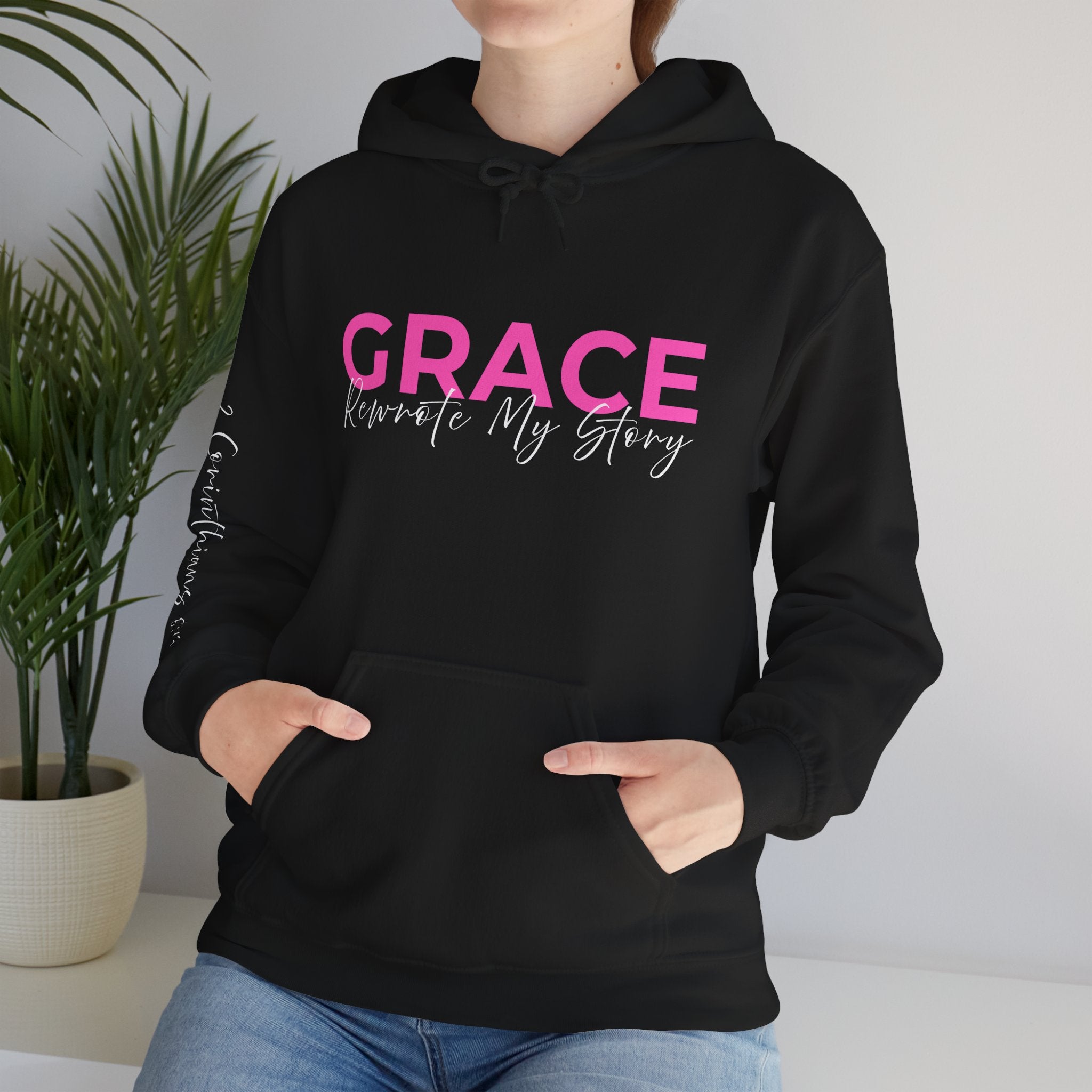 Grace Rewrote My Story Hoodie Pullover