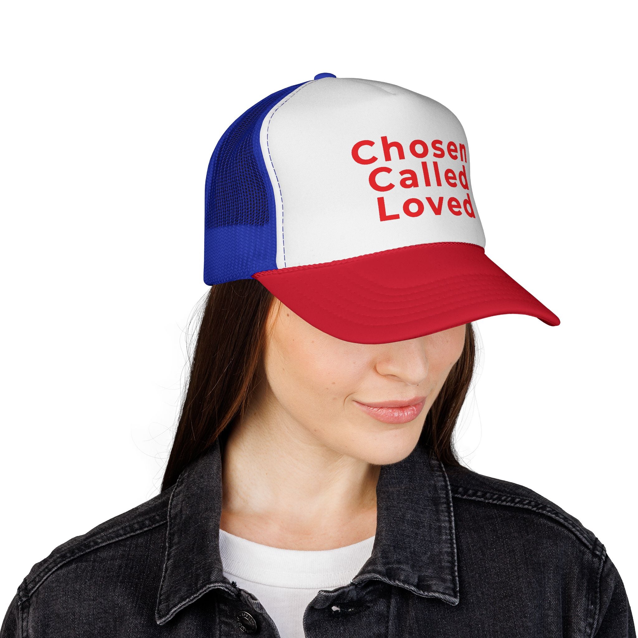 Chosen Called Loved Trucker Hat