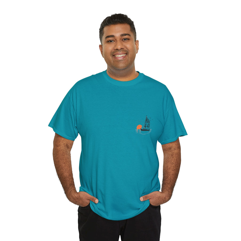 Who Is This That Even the Wind and the Waves Obey Him? - Mark 4:41 Scripture Tee