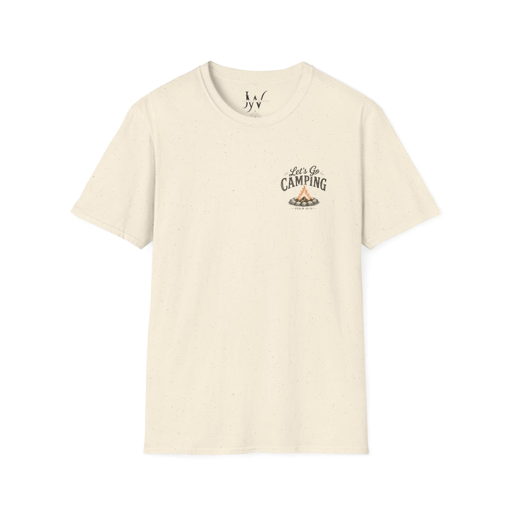 Camp More Worry Less T-Shirt - Psalm 46:10