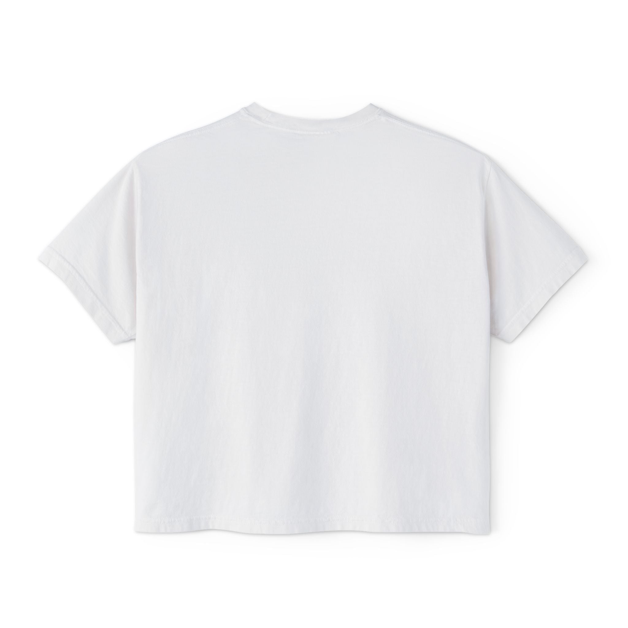 Be Where Your Feet Are Boxy Tee — Footprint Relaxed Women's Tee
