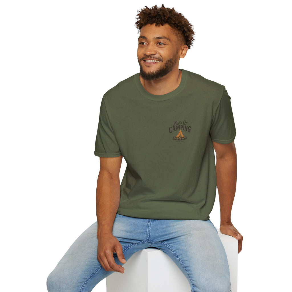 Camp More Worry Less T-Shirt - Psalm 46:10
