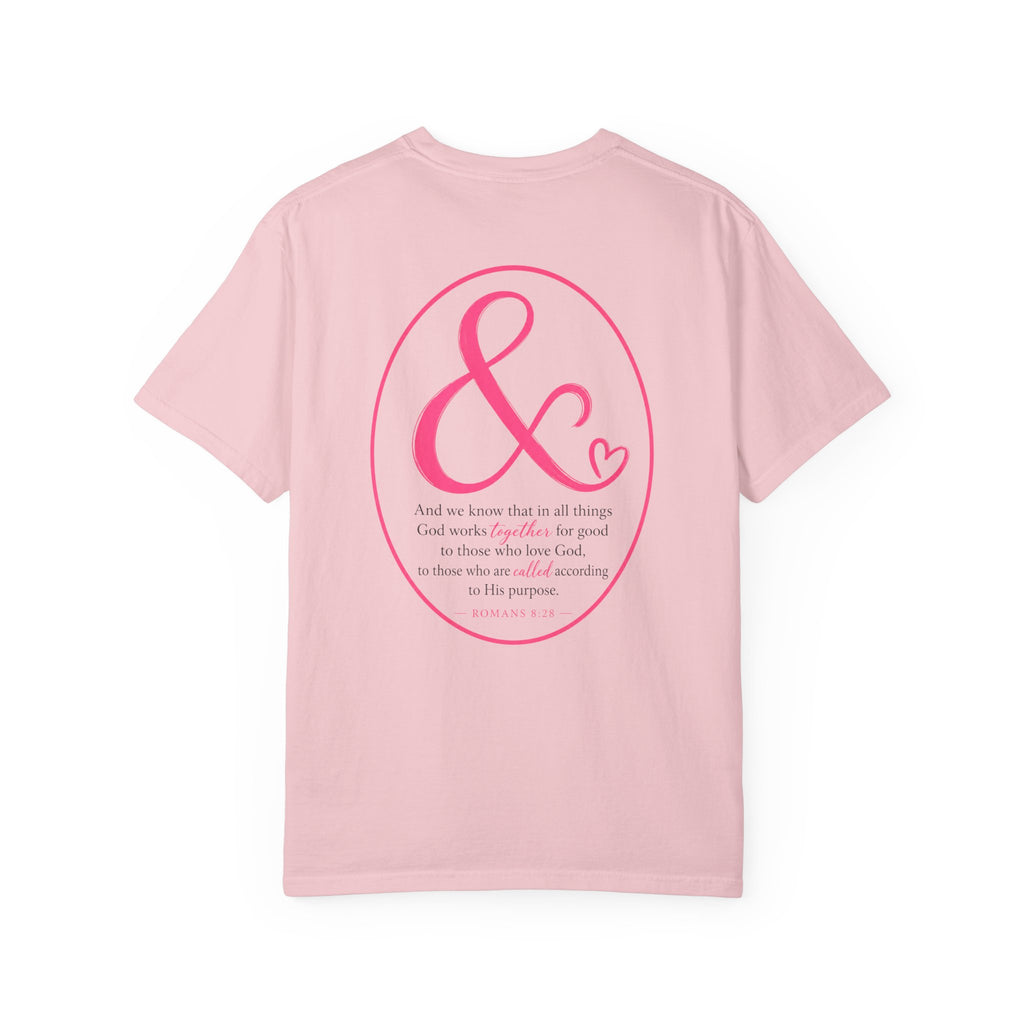 Ampersand Heart T-Shirt — Romans 8:28 Tee