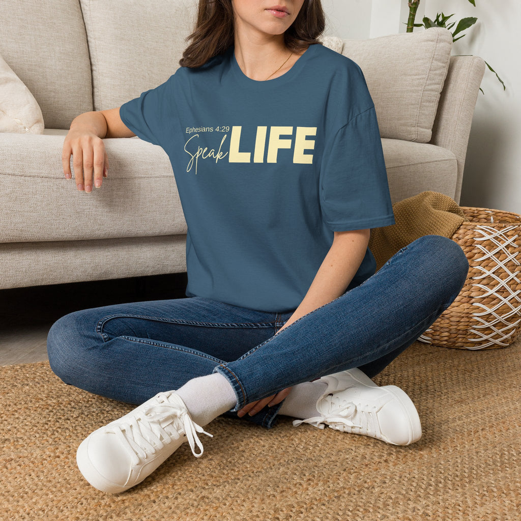 Speak Life Ephesians 4:29 Scripture T-Shirt