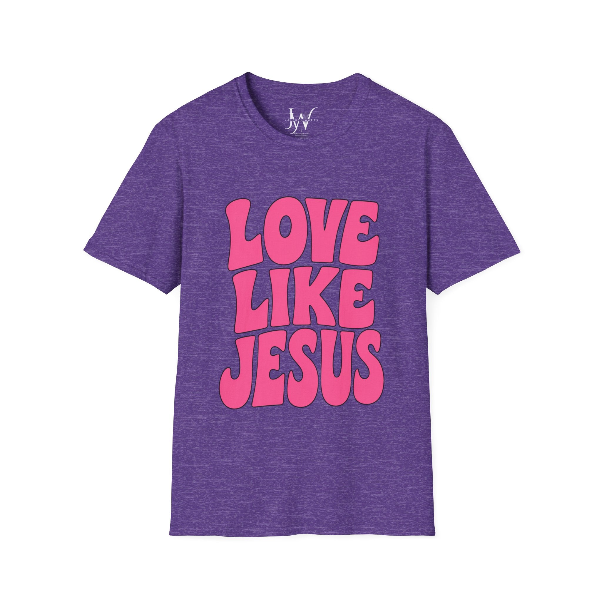 Love Like Jesus Groovy T-Shirt
