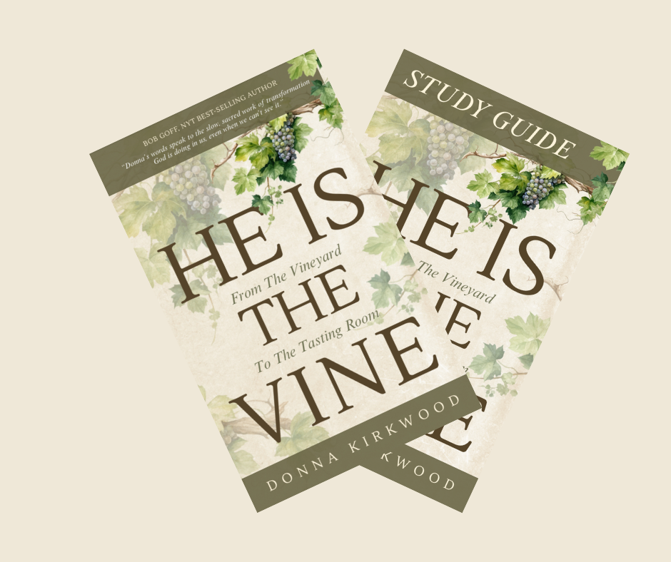He Is The Vine Book & Study Guide Bundle by Donna Kirkwood
